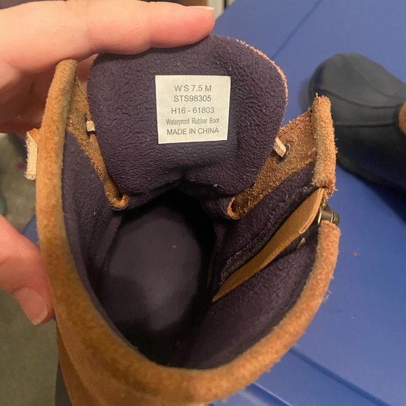 Sperry boots waterproof size 7.5 - Picture 3 of 5
